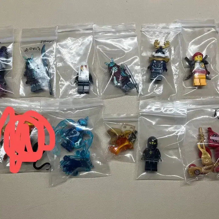 [BUNJANG] Lego Ninjago Minifigure Bundle Set / 레고 닌자고 미니피규어 미개봉 일괄