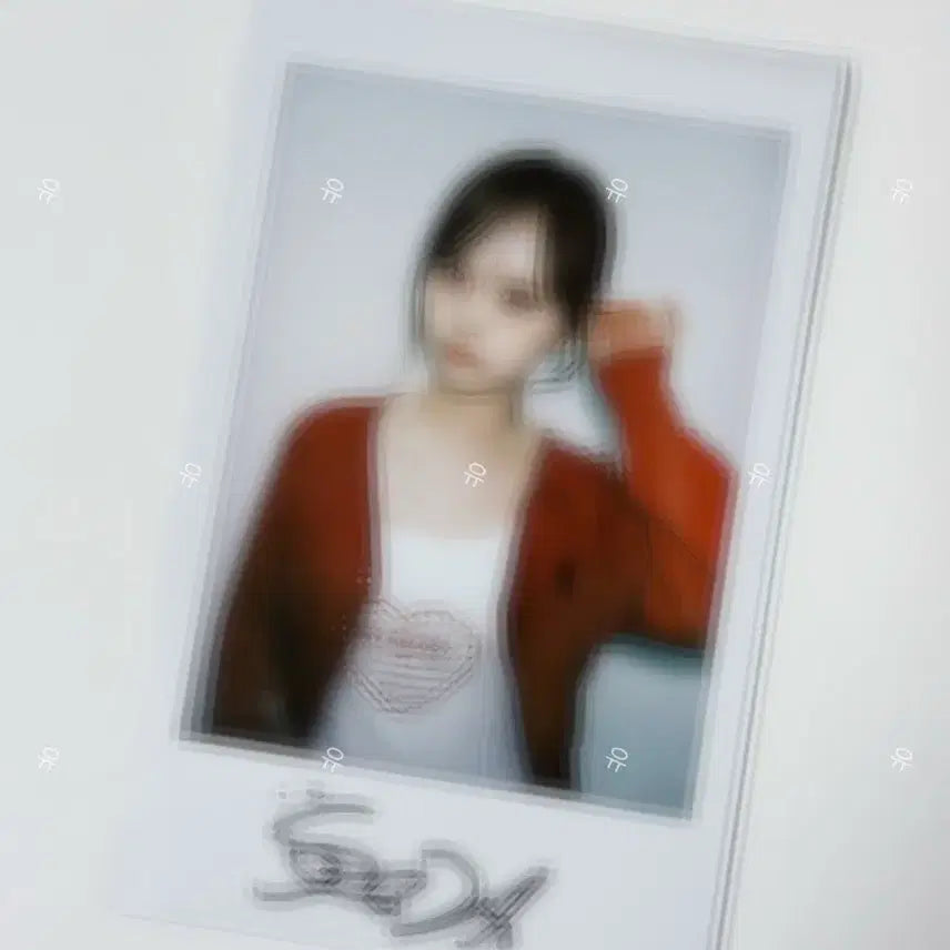 [SOLD OUT] 260328 트리플에스 서아 싸인 폴라로이드