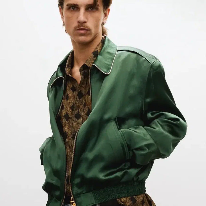 [BUNJANG] RECTO 25SS Fluid Ben Jumper Jacket Vintage Green / 렉토 RECTO 희귀템 25SS 플루이드 벤 점퍼 정가 568,000원