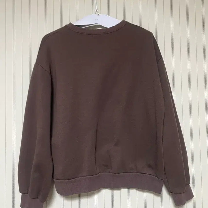 [SOLD OUT] 브라운 갈색 레터링 맨투맨 티셔츠