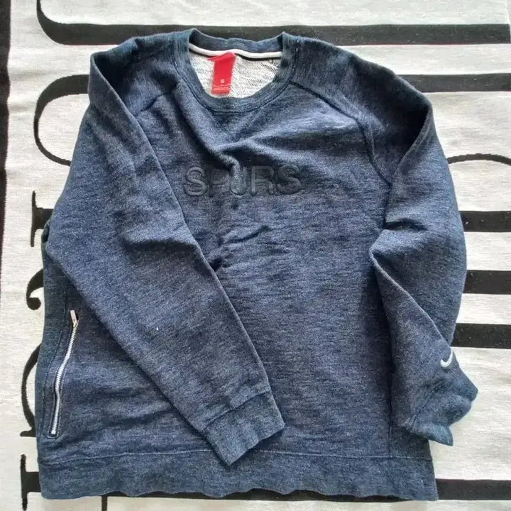 [BUNJANG] Nike SPURS Sweatshirt Navy / 나이키 SPURS 맨투맨 네이비