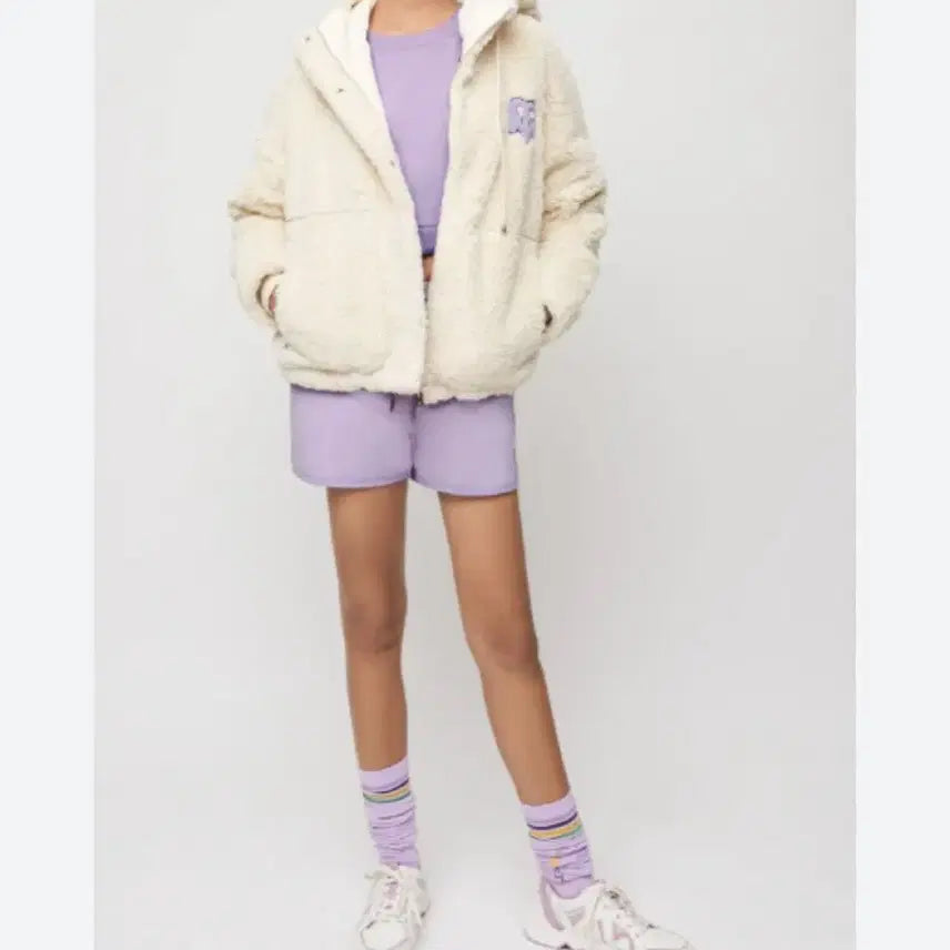 [BUNJANG] Maje Hooded Faux Fur Jacket / 마쥬 후드 페이크퍼자켓 정품