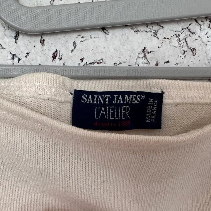 [BUNJANG] Saint James Gildas Ivory T-shirt / 세인트제임스 길도 티셔츠 아이보리 T4