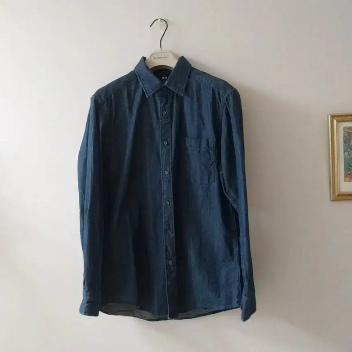 [BUNJANG] Uniqlo Denim Shirt / 유니클로 데님셔츠