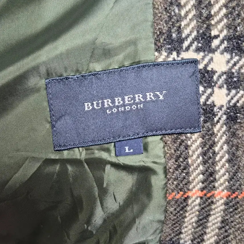 [BUNJANG] Burberry Check Knit Zip-Up Jacket / [버버리] 체크 니트 집업 판매합니다(사이즈: L~XL가능/색상: 카키)