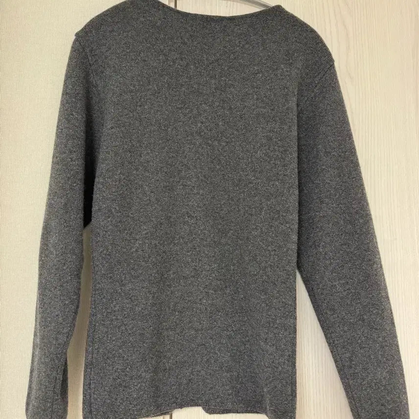 [BUNJANG] 르917 Button-Down Cardigan Skirt Charcoal 36 / 르917 버튼다운 가디건 스커트 차콜 36