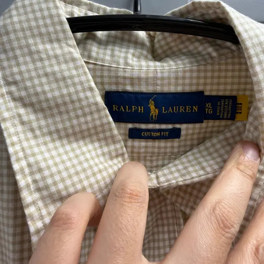 [BUNJANG] Polo Gingham Check Shirt / [xl]폴로 깅엄 셔츠 팝니다.잔체크