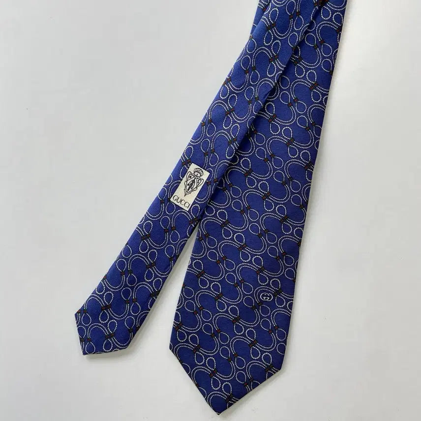 [SOLD OUT] 구찌(GUCCI) 심플로고 명품 정품 넥타이 8.3cm