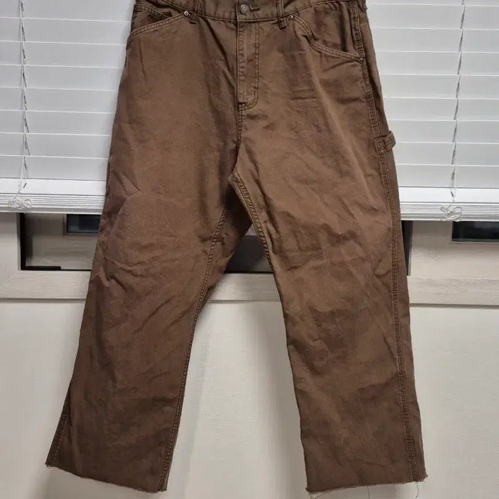 [BUNJANG] C.E. Schmidt Workwear Brown Canvas Pants / [C.E. SCHMIDT WORKWEAR]컨버스 팬츠(사이즈: 40인치)
