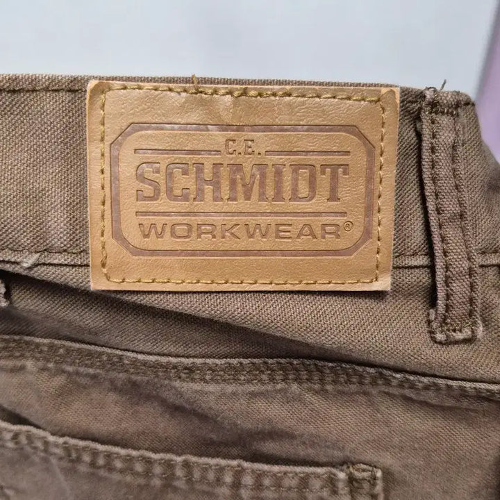 [BUNJANG] C.E. Schmidt Workwear Brown Canvas Pants / [C.E. SCHMIDT WORKWEAR]컨버스 팬츠(사이즈: 40인치)