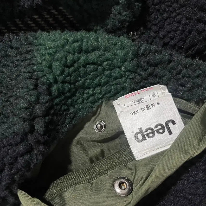 [BUNJANG] JEEP Reversible Bomber Jacket / [L] JEEP 지프 리버시블 봄버 자켓