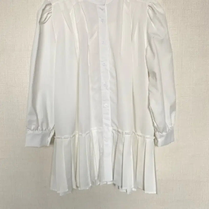 [BUNJANG] Self Wedding Pleated Mini Dress / 셀프웨딩 플리츠 미니 드레스