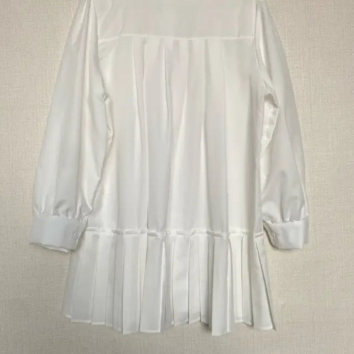 [BUNJANG] Self Wedding Pleated Mini Dress / 셀프웨딩 플리츠 미니 드레스