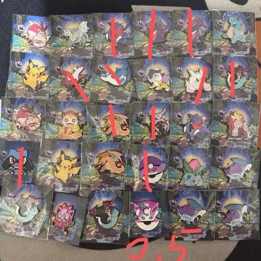 [BUNJANG] Pokemon Limited Edition Badge / 포켓몬 한정판 뱃지