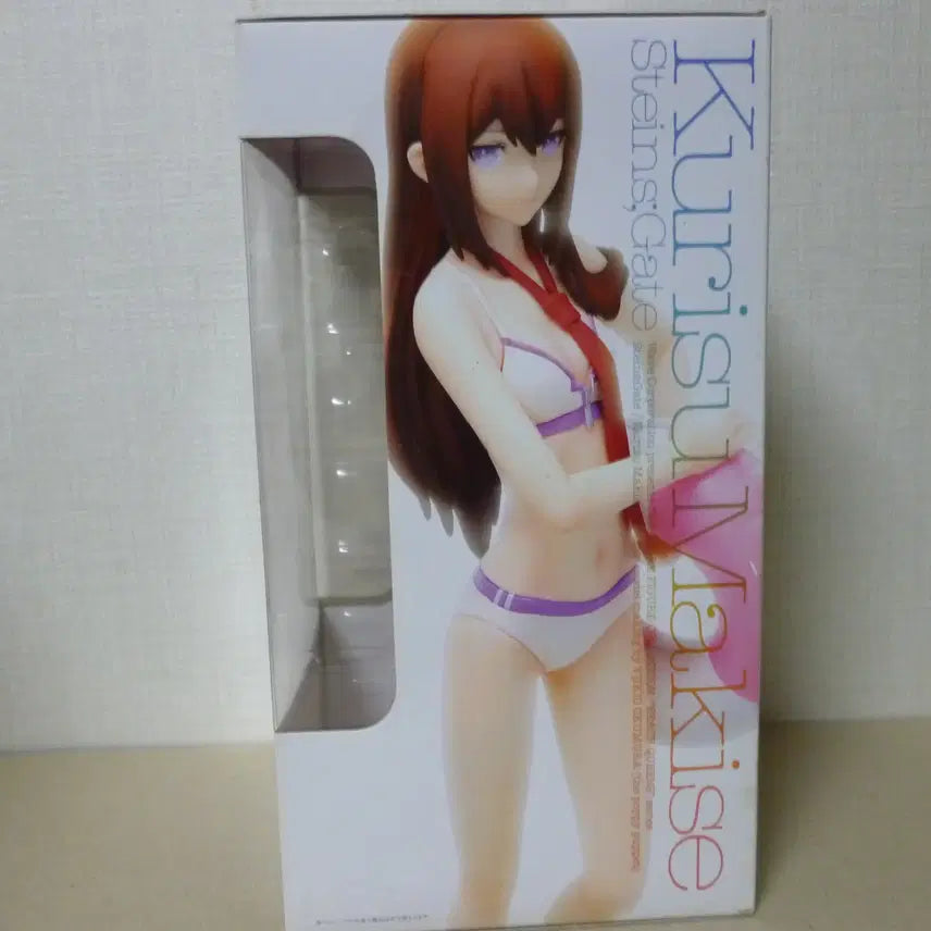 [BUNJANG] Steins;Gate Makise Kurisu Bikini Swimsuit Figure / 미개봉 새제품 슈타인즈게이트 마키세크리스 비키니 수영복 피규어