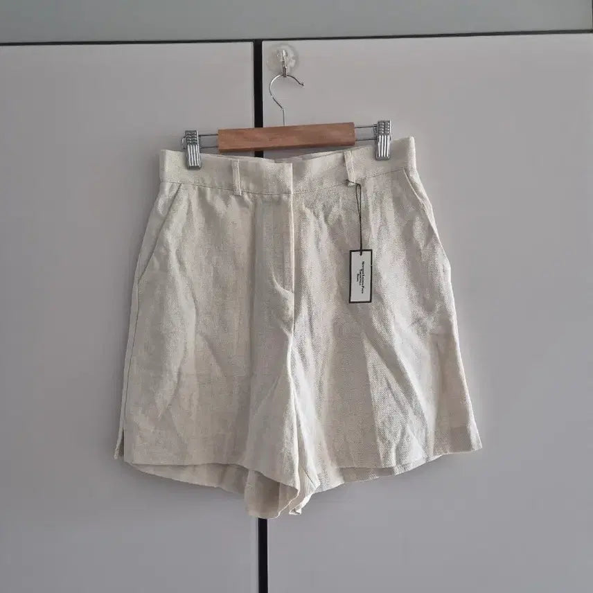 [BUNJANG] Linen Shorts 55 - New / 린넨 반바지 55 새상품