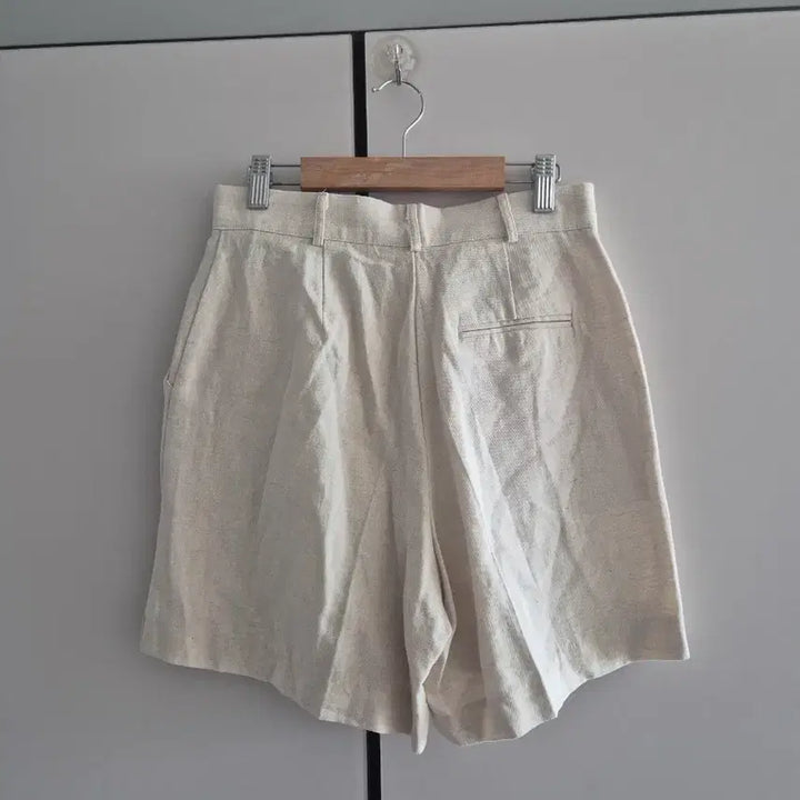 [BUNJANG] Linen Shorts 55 - New / 린넨 반바지 55 새상품