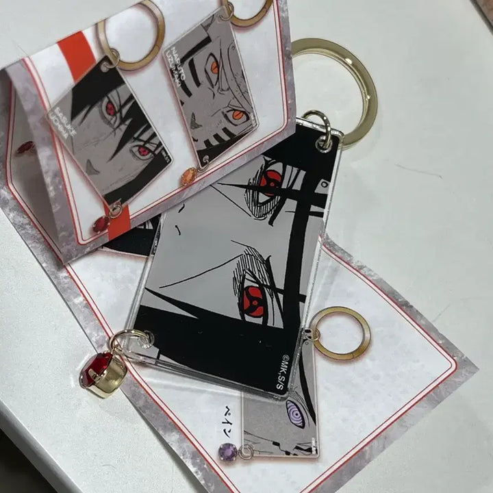 [BUNJANG] Naruto Itachi Acrylic Keychain / 나루토 아이 아크릴 이타치