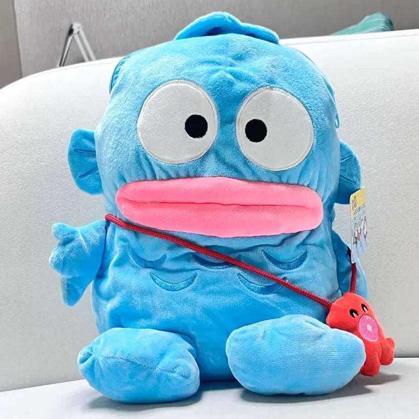 [BUNJANG] Sanrio Hangyodon Medium Backpack Plush Doll / 산리오 한교동 인형 봉제인형 한교동 백팩 중형인형 가방