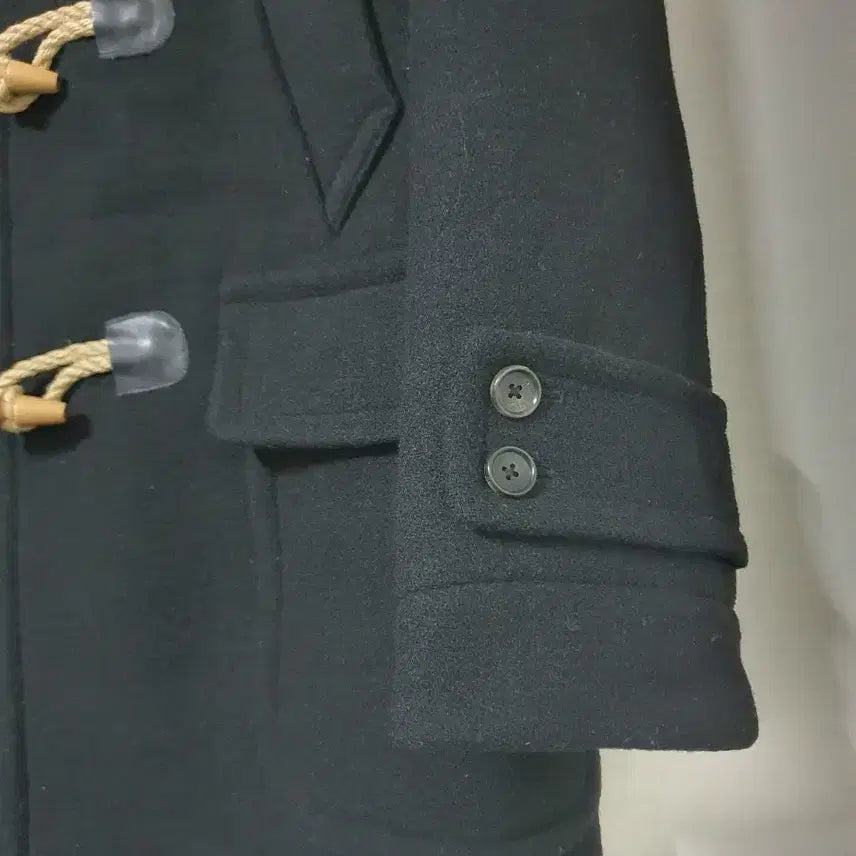 [BUNJANG] PEARLY GATES Black Toggle Coat / PEARLY GATES 파리게이츠  검정색 떡볶이 코트 100