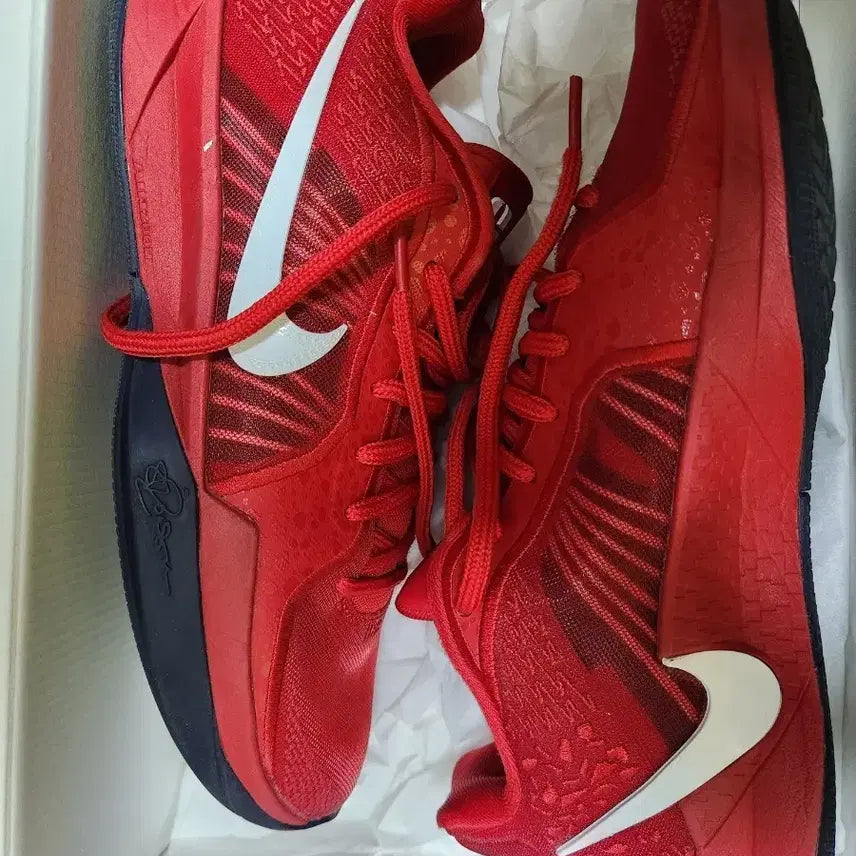 [BUNJANG] Sabrina 2 Red Sneakers / 사브리나2
