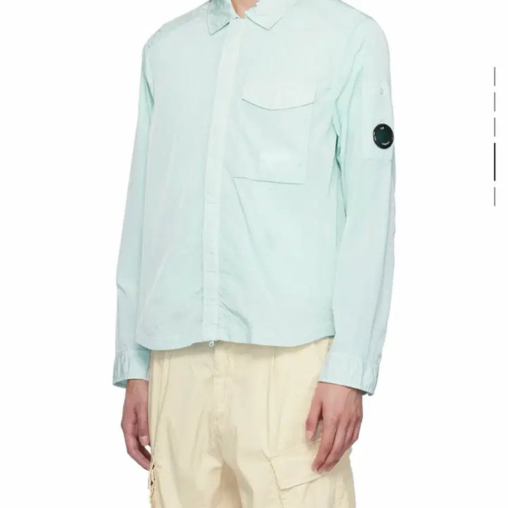 [BUNJANG] CP Company Chrome-R Sky Blue Jacket L / CP컴퍼니 크롬-R 스카이블루 자켓 L