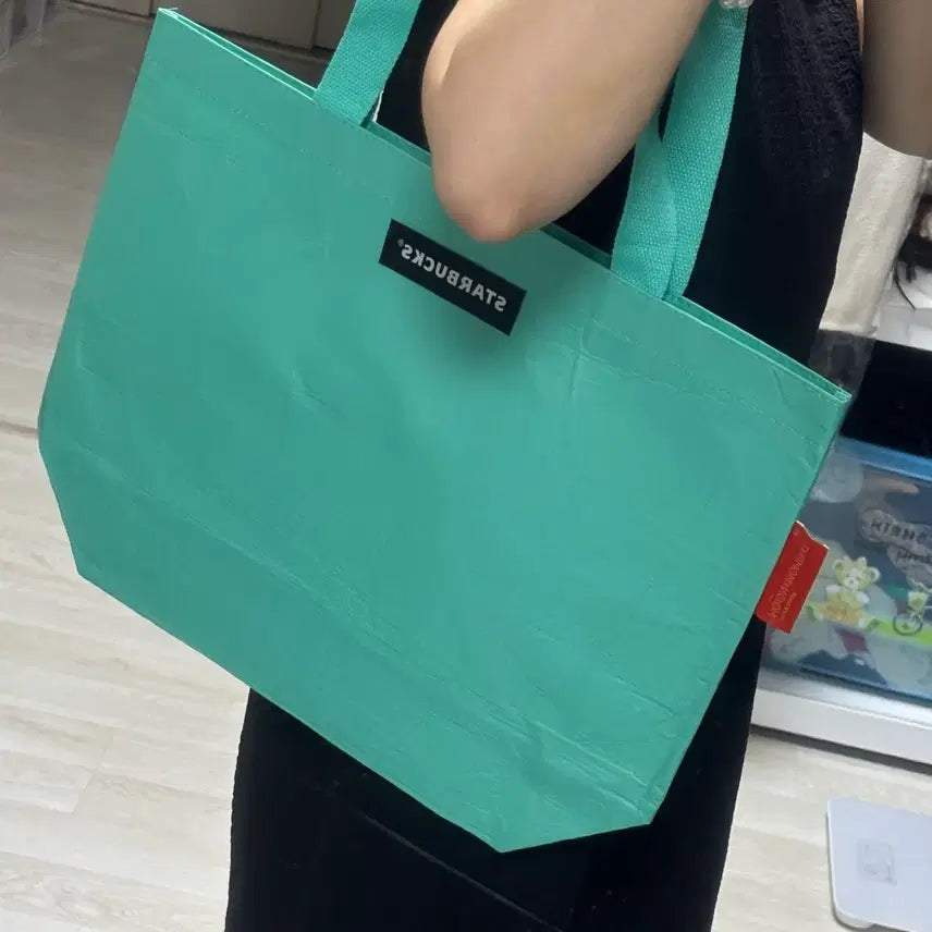 [BUNJANG] Starbucks Mint Eco-bag / 새상품 해외 스타벅스 굿즈 민트 에코백