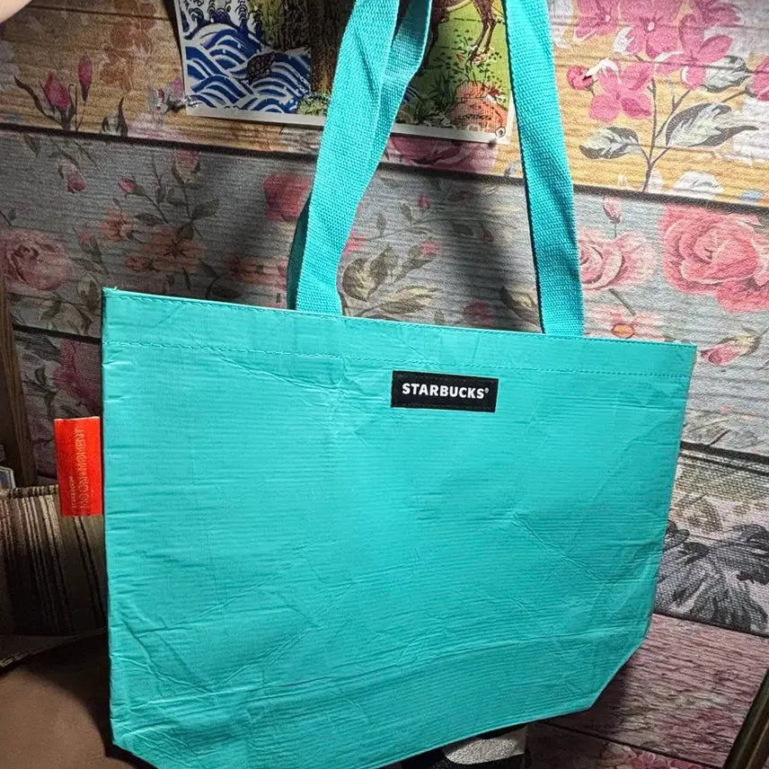 [BUNJANG] Starbucks Mint Eco-bag / 새상품 해외 스타벅스 굿즈 민트 에코백