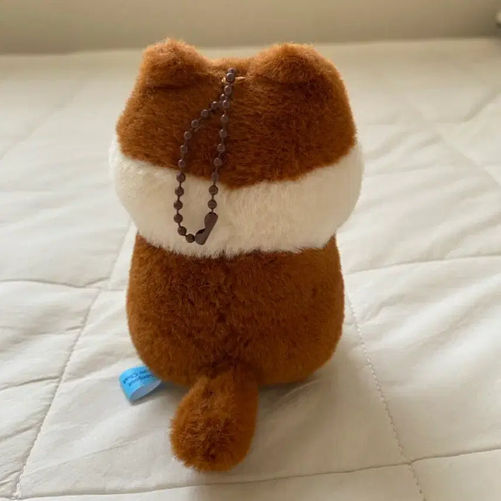 [BUNJANG] Burseum Cat Plush Keychain / 버숨 고양이 인형 키링