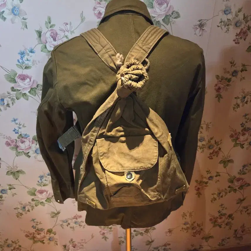 [BUNJANG] Soviet WWII Combat Uniform Set (Helmet, Top, Backpack) / 소련 전투복 착장 세트철모, 상의, 배낭