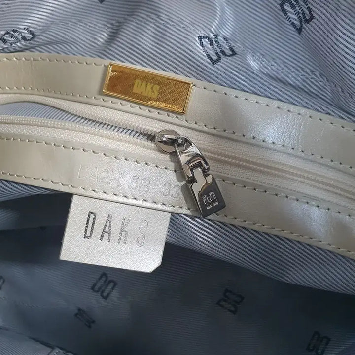 [BUNJANG] Daks Check Pattern Tote Bag / 닥스 체크 패턴 토트백