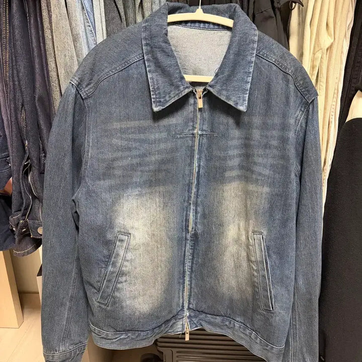 [BUNJANG] Musinsa Drawfit Washed Denim Jacket L / 무신사 드로우핏 워시드 데님 자켓 L