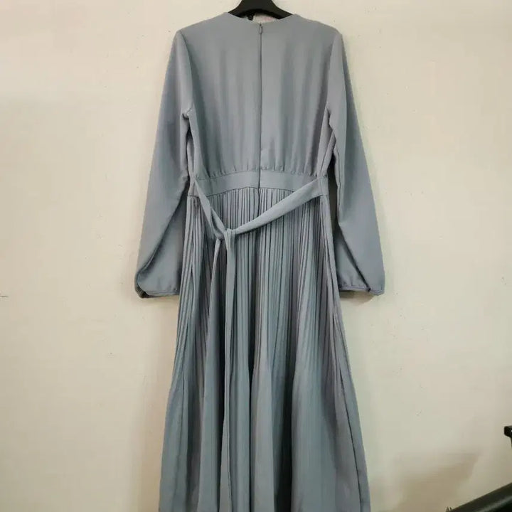 [SOLD OUT] 블루톤 롱 플리츠 원피스55