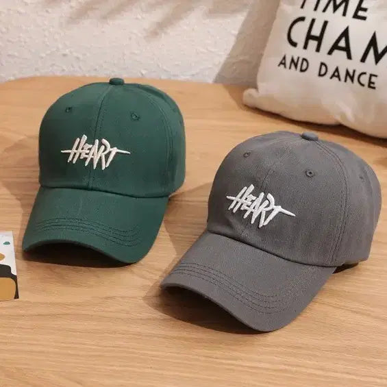 [BUNJANG] HEART Baseball Cap / 캡모자 야구 모자 운동 볼캡 러닝 등산 골프 남녀공용 새상품