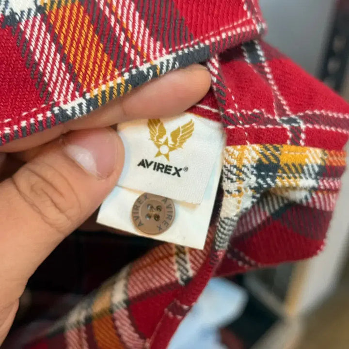 [BUNJANG] AVIREX Western Check Shirt / 아비렉스 웨스턴 체크 셔츠 2XL 3XL