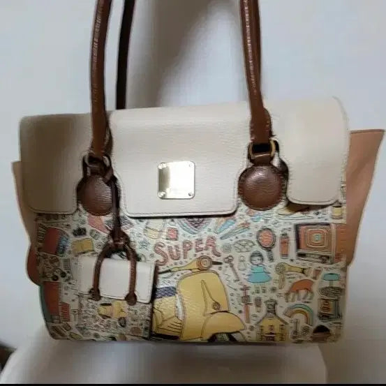[BUNJANG] Brera Vespa Tote Bag / 브레라 베스파토트백 숄더백