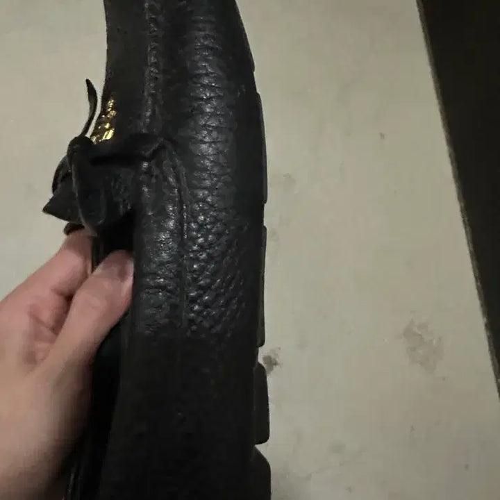 [BUNJANG] Prada Ribbon Logo Leather Loafers / 프라다 리본 로고 로퍼 36사이즈