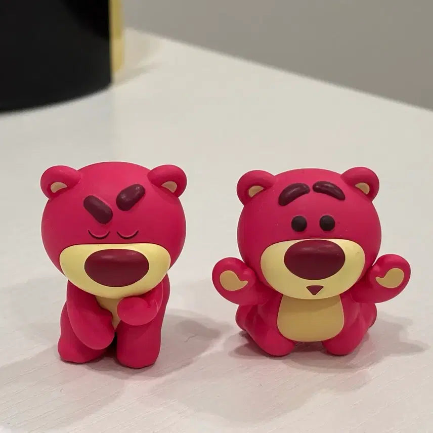 [BUNJANG] TINYVILL Lotso Strawberry Bear Mini Bag Figure / 타이니빌 랏소 딸기베어 미니백 랜덤 피규어