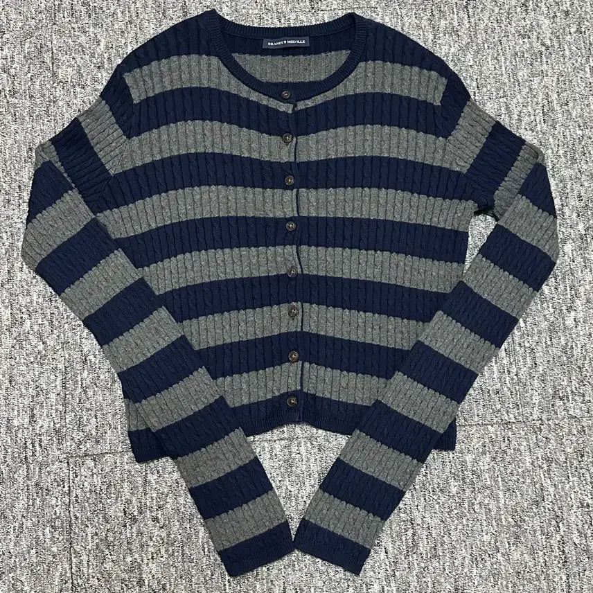 [SOLD OUT] 브랜디멜빌 스트라이프 가디건
