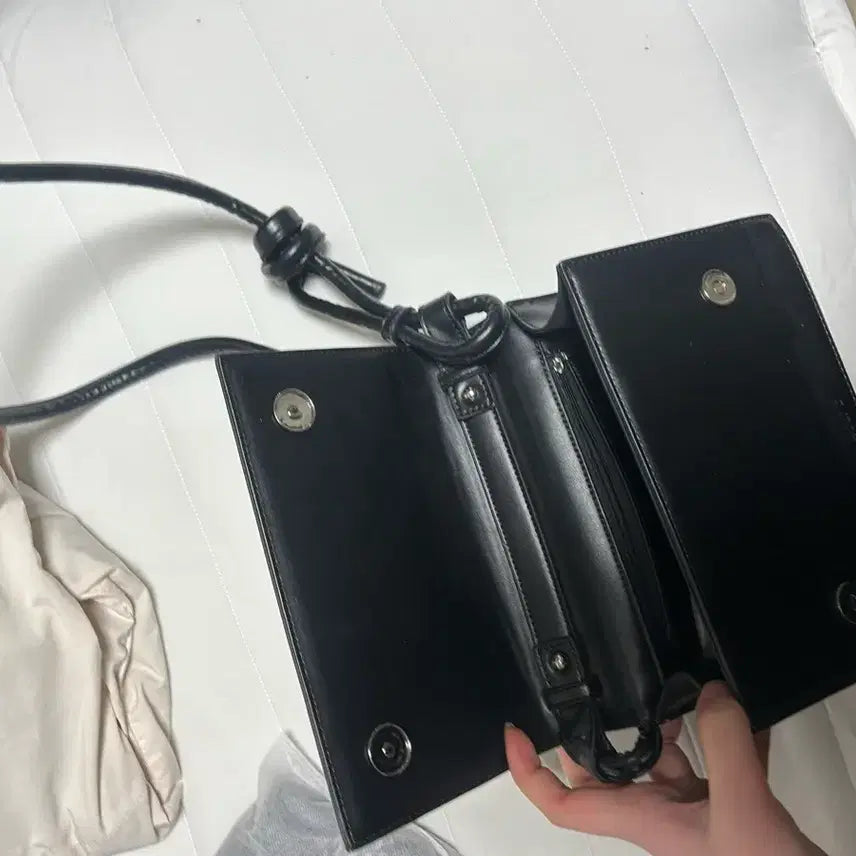 [SOLD OUT] 4ourb brick rope bag black 사비 가방