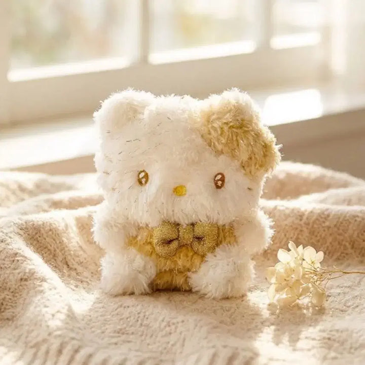 [BUNJANG] Sanrio Hello Kitty Gold Doll Keyring / [산리오 정품] 골드 인형 키링_헬로키티