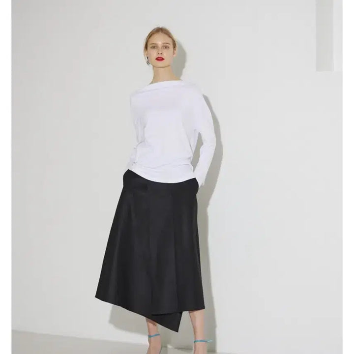 [BUNJANG] Dear Della Two-Way Top - Off-White, Free Size / 에콘 디어델라 투웨이 탑 FREE