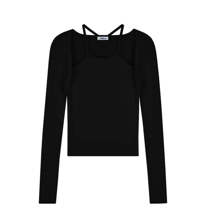 [BUNJANG] Lilykots Halter Knit Top / 릴리코츠 홀더 니트