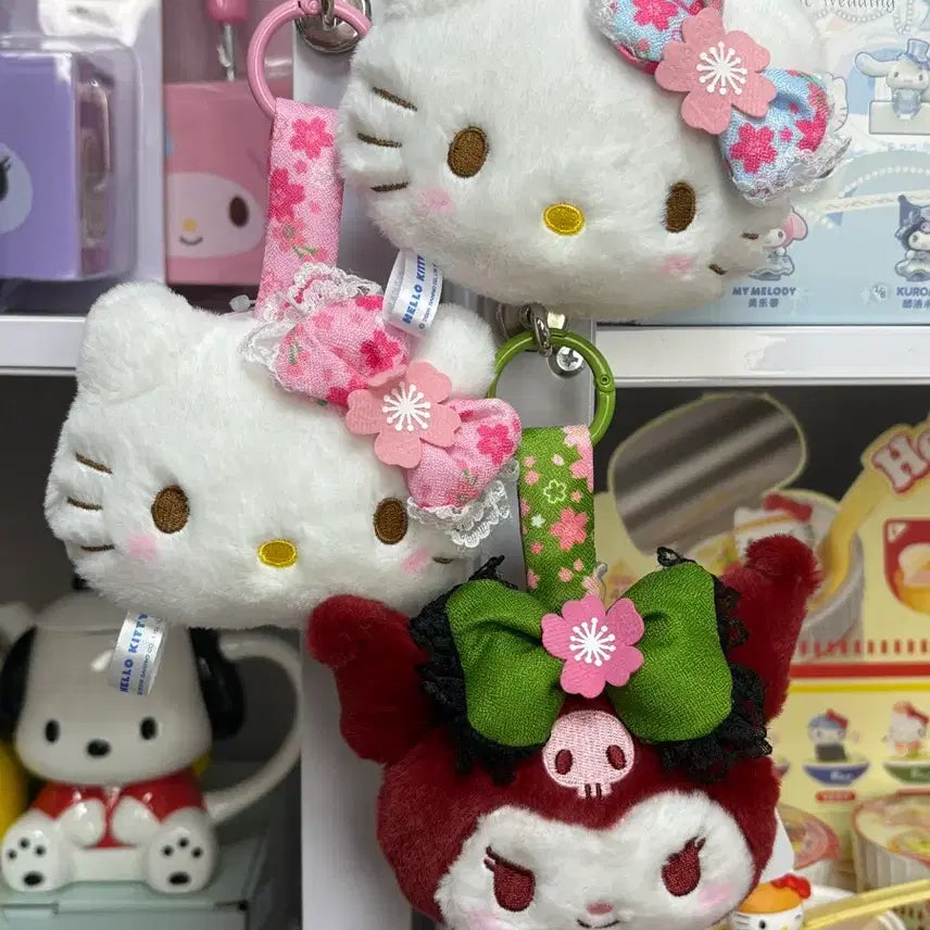 [BUNJANG] Sanrio Authentic Mascot Plush Keychain / 산리오 정품 마스코트 인형 키링