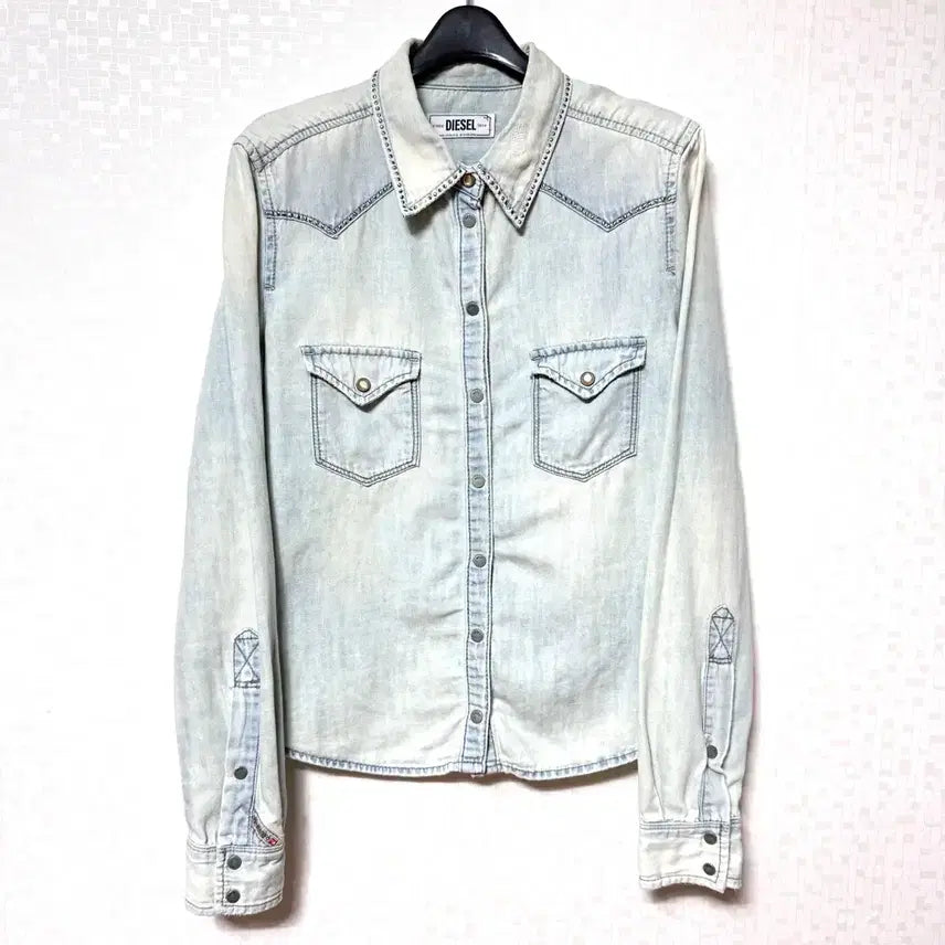 [SOLD OUT] [S,90]디젤 여성 데님 셔츠 남방 diesel