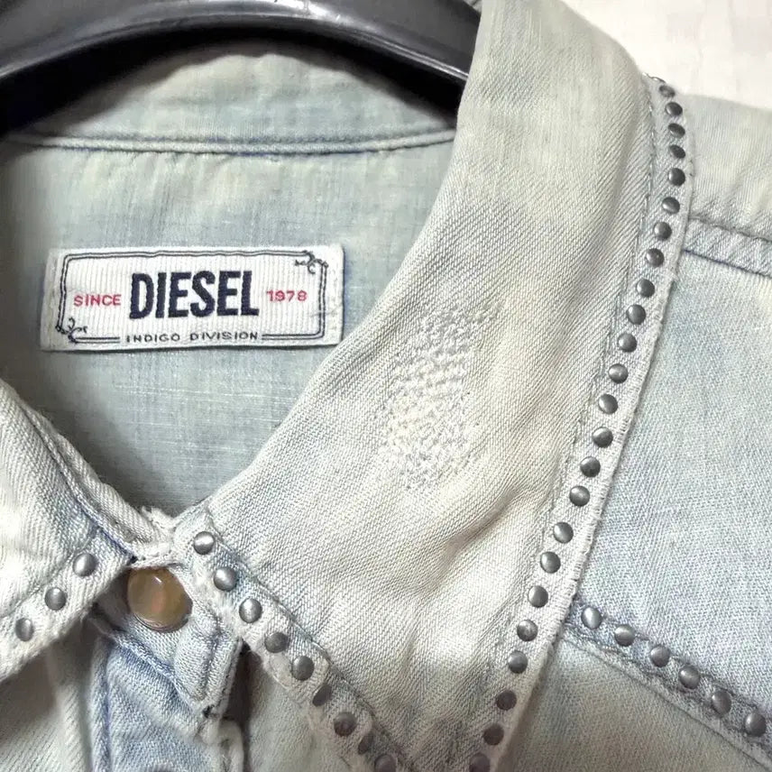[SOLD OUT] [S,90]디젤 여성 데님 셔츠 남방 diesel