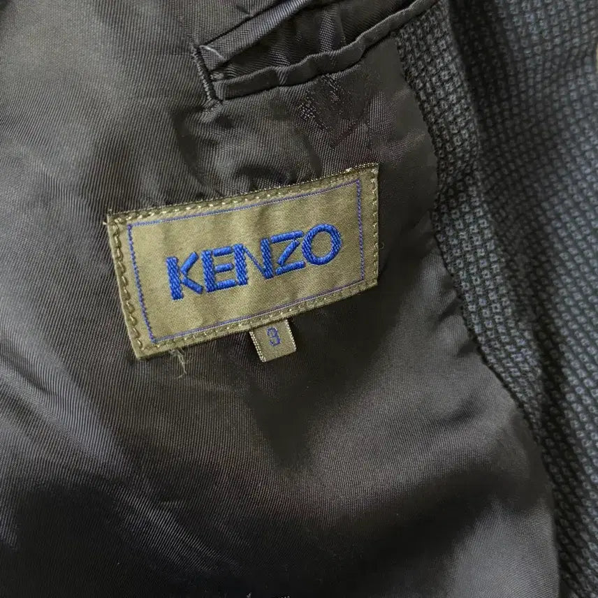 [BUNJANG] Kenzo Vintage Jacket Navy / 겐조 빈티지자켓