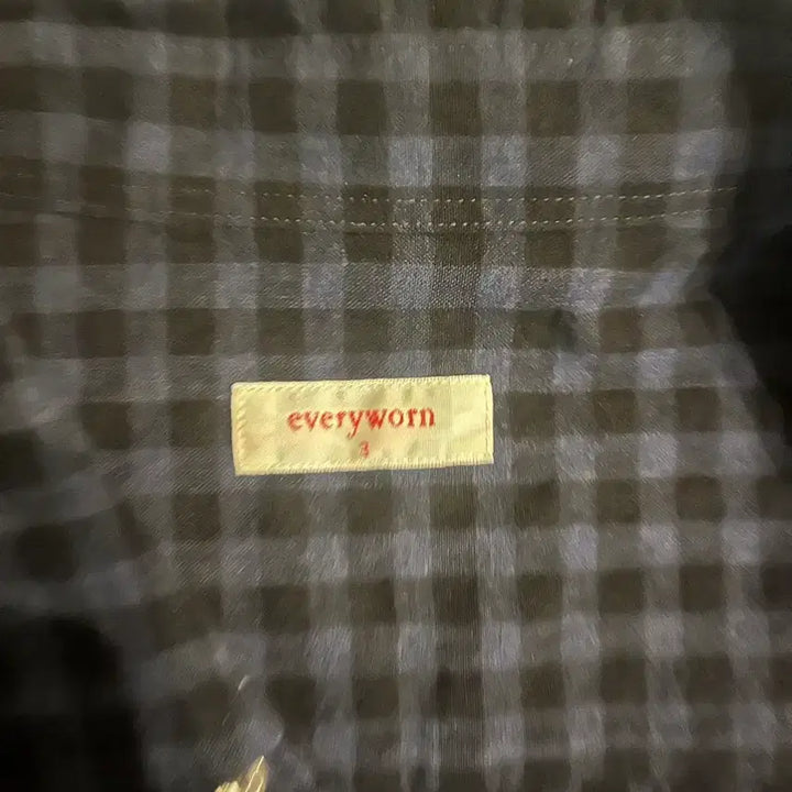 [BUNJANG] Everyone Checkered Long Sleeve Shirt / 에브리원 체크 긴팔 셔츠 3