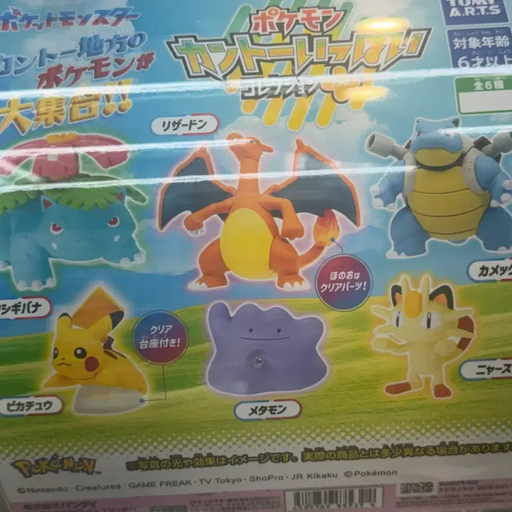 [BUNJANG] Pokemon Bulbasaur Pikachu Gacha Set / 포켓몬 이상해꽃 피카츄 가챠