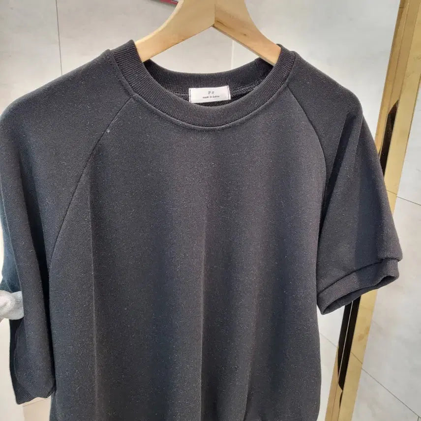 [BUNJANG] Biltmore Short Sleeve Sweatshirt / Biltmore 반팔 맨투맨 티셔츠 회색/검정